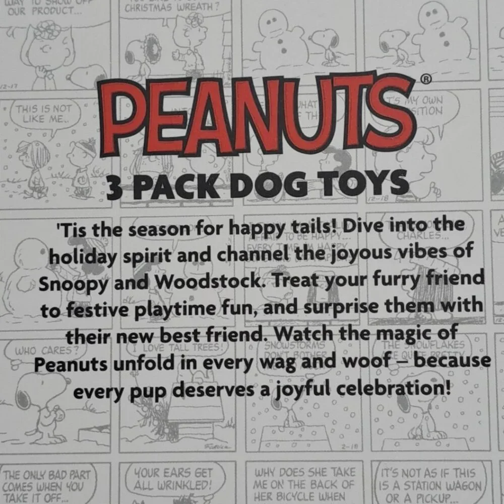 Peanuts Worldwide LLC 3pc peanuts